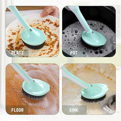 🧼 Βούρτσα Καθαρισμού Πολλαπλών Χρήσεων – Ισχυρός Καθαρισμός για Σπίτι & Μπάνιο