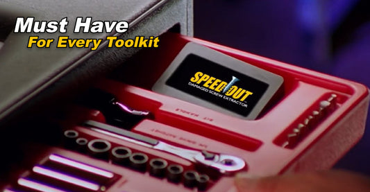 Σετ Εξολκέων Βιδών 4τμχ | Αφαίρεση Σπασμένων & Σφιγμένων Βιδών σε Δευτερόλεπτα