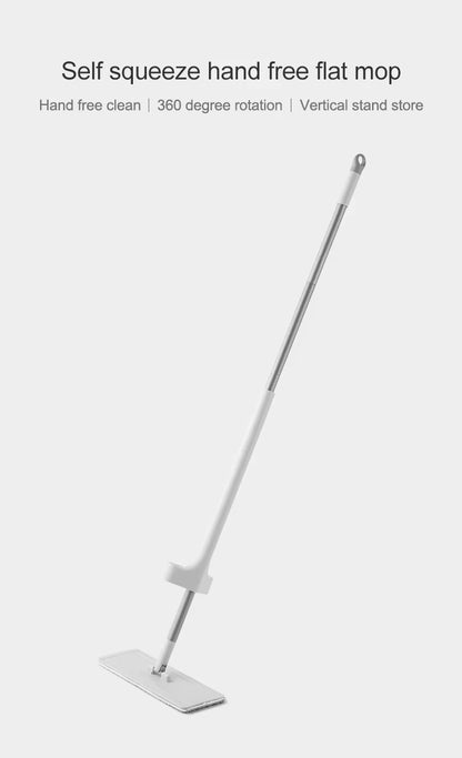 ZeroTouch™ Clean Flat Mop – Αυτόματο Στύψιμο & 360°